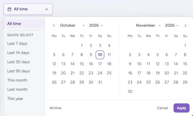 Date picker